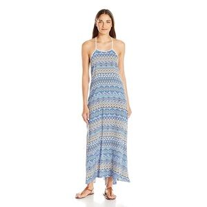 Jessica Simpson Multicolor Cover-Up Strap Back Dress, Medium